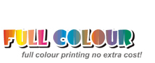 full colour printing no extra cost!